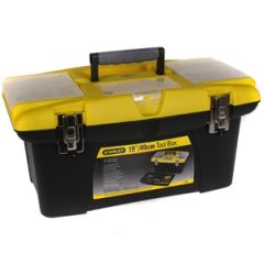 Instrumentu kaste Stanley ar metāla stiprinājumiem