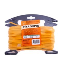 Pīta virve krāsaina d5mmx20m