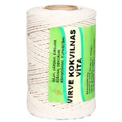 Virve kokvilnas, vīta d2mm 100m