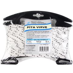 Virve PES HT pīta d4mm 20m ar turētāju
