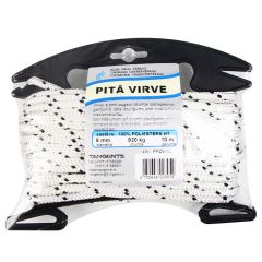 Virve PES HT pīta d6mm 10m ar turētāju