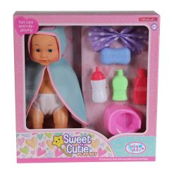 Lelle-bēbis + piederumi 35.50cm