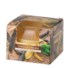 Svece arom.stikla trauc. Vanilla Dream 18h