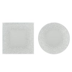 Svečturis -paliktnis 4Living Spogulis sudraba 10cm 2-veidi