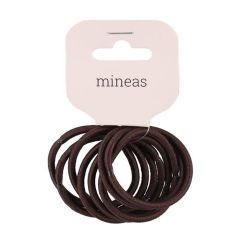 Matu gumijas 8gab. brūnas