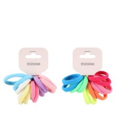 Matu gumijas 12gab. krāsainas