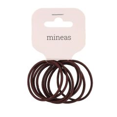 Matu gumijas 8gab. brūnas