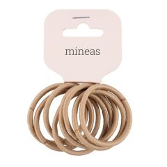 Matu gumijas 8gab. bēšas