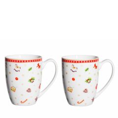 Krūze Winteria natale 330ml 2gab.