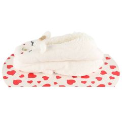 Čības ziemassvētku Winteria christmas Bunny baltas