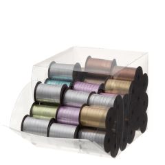 Dāvanu lenta Winteria 5mmx10m pastel colormix