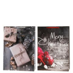 Dāvanu maisiņš Winteria Merry Christmas 50x70x18cm
