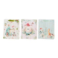 Dāvanu maisiņš Winteria Playful Xmas 26x32x10cm