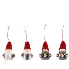 Fl. Dekors Rūķi Winteria 4gab.