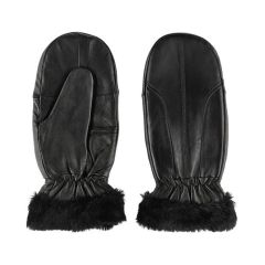 Cimdi Acces ādas melni size 7.5