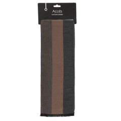 Šalle Acces Stripe brūna