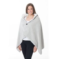 Pleds Pančo 4Living 70x145cm light pelēks