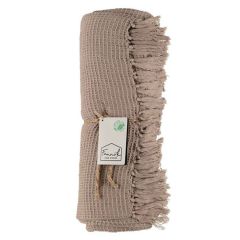 Pleds Fanni K Vohveli 130x170cm bēšs