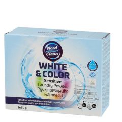 Veļas pulv. Nord Clean sensitive color and balts 1.65kg