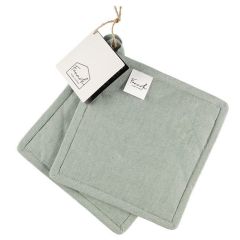 Paliktnis karstumizturīgs Fanni K Bamboo zaļš 20x20cm 2gab.