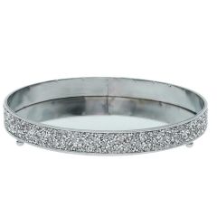 Svečturis Spogulis 4Living Glitter 20.5cm