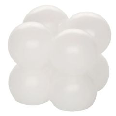 Svece kubs Polar 2x2 balta 6.8cm 15h