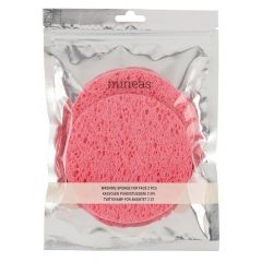 Kosmētikas sūklis Mineas rozā 2gab.