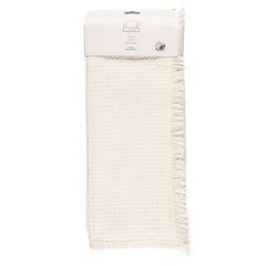 Dvielis Fanni K Ruutu 100x160cm balts