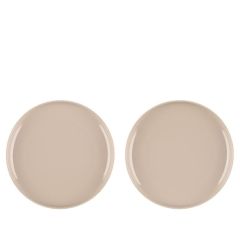 Šķīvis Maku Simple 21cm bēšs 2gab.