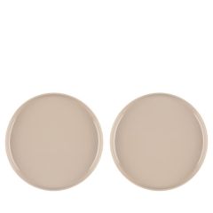 Šķīvis Maku Simple 26cm bēšs 2gab.