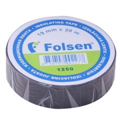 Izol.lente PVC 19mmx20m melna