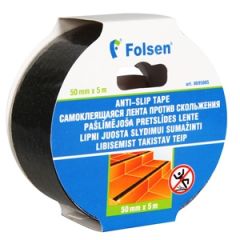 Lente pretslīdes pašlīmējošā 50mmx5m melna