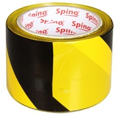 Lente ierobežojošā 75mmx100m dzeltena-melna