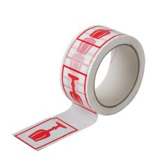 Līmlente 48mmx66m stiklam sarkana