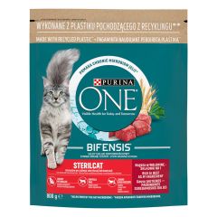 Barība kaķiem Purina One 800g sterilizētiem