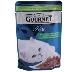 Konservi kaķiem Gourmet Gold Perle 85g medīj