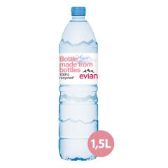 Minerālūdens EVIAN negāzēts 1.5L ar depoz.