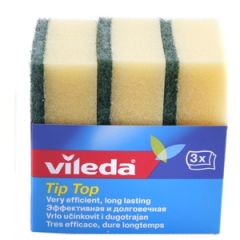 Švamme trauku mazg.Vileda Tip Top 3 gab