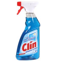 Tīr.līdz.stiklam Clin Wind.&Glass Blue 500ml