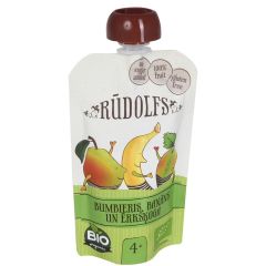 Biezenis bumbieru-banānu-ērkšķogu Rūdolfs Bio 110g