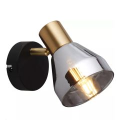 Sp.l.-WESTMINSTER 60W E14 melna/misiņa