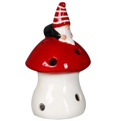 Svečturis Rūķis uz sēnes 12cm