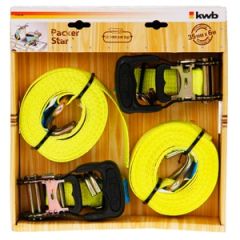 Kravas siksna ar savilcēju 6mx35mm 2gab.