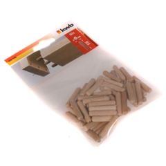 Koka dībeļi 50gab. 6mm