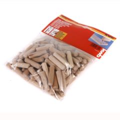 Koka dībeļi 120gab. 10mm