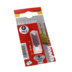Skrūvgrieža uzgalis 1/4'' PH2 25mm ISOTE 2gab.