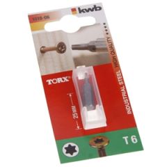 Skrūvgrieža uzgalis 1/4'' T6 25mm