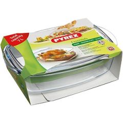Trauks ar vāku Pyrex Essentials 6.5l, stikla