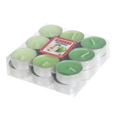 Tējas sveces arom.Provence ābols 18gab.