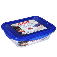 Trauks ar vāku Pyrex 24x18cm 1.7l stikla